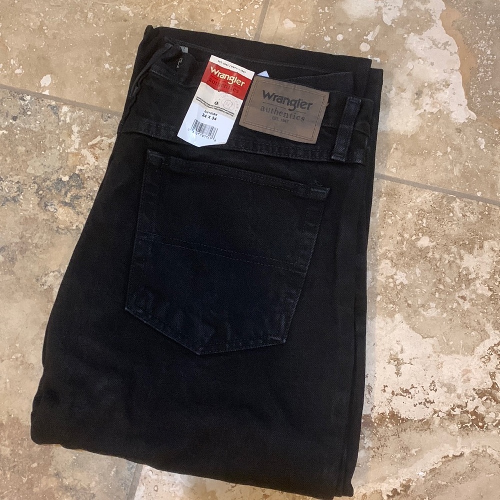 Wrangler Authentics Black Jeans